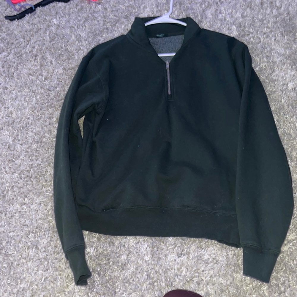 PacSun Green Quater Zip